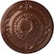 Ekena Millwork Athens Ceiling Medallion (Fits Canopies up to 3 5/8"), Hnd-Painted Copper Penny, 26 1/4"OD x 3 1/4"P CM27ATCPS - alternate 1